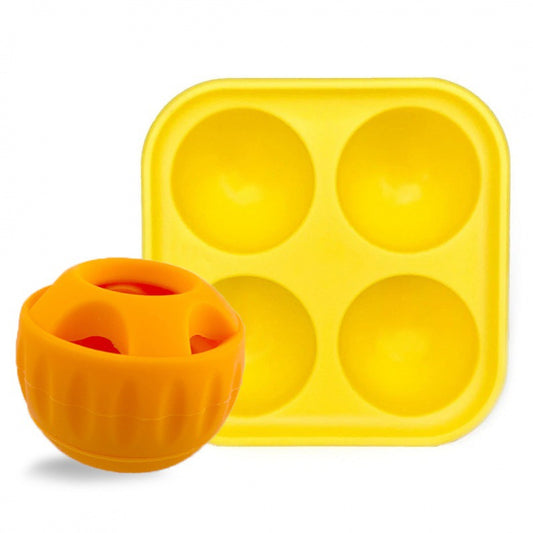nteractive Dog Treat Dispensing Ball & Silicone Treat Mold Set - Durable,  Dishwasher Safe(orange)