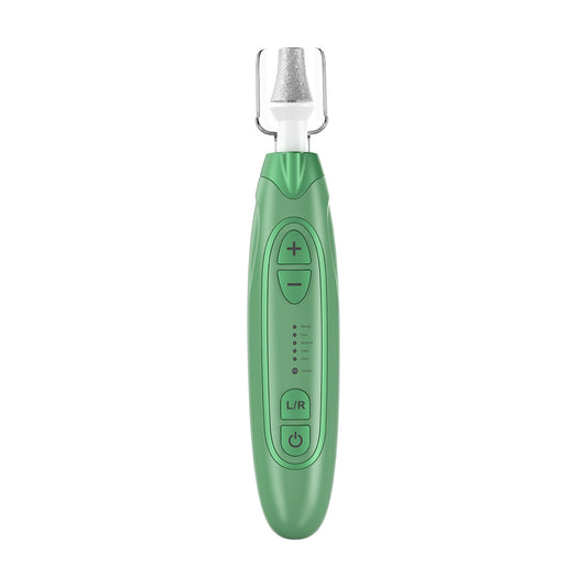 Professional Electric Manicure & Pedicure Kit - 5 Speeds, LED Light(Green)